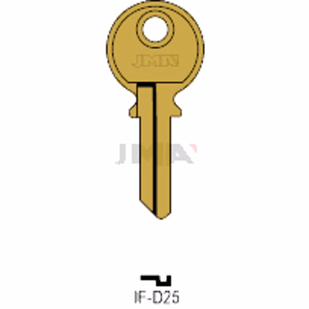 LLAVE JMA ALUMINIO (IF-D25 ORO)
