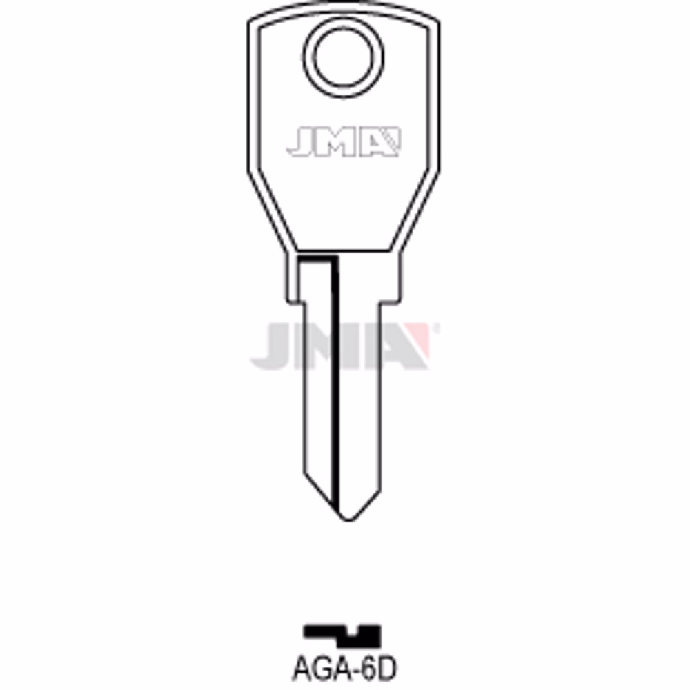 LLAVE JMA ACERO-B (AGA-6D)