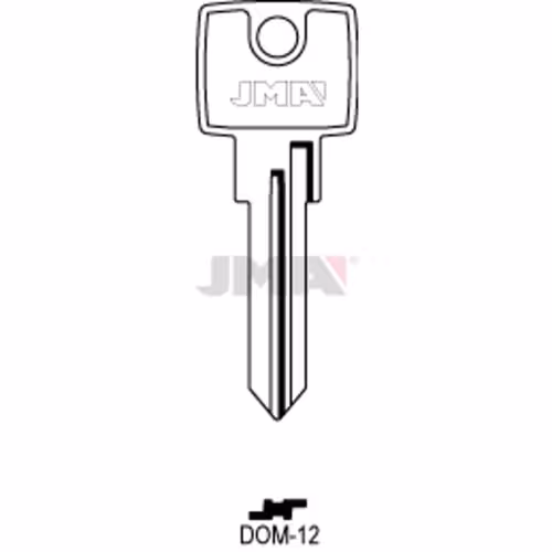 LLAVE JMA ACERO-C (DOM-12)