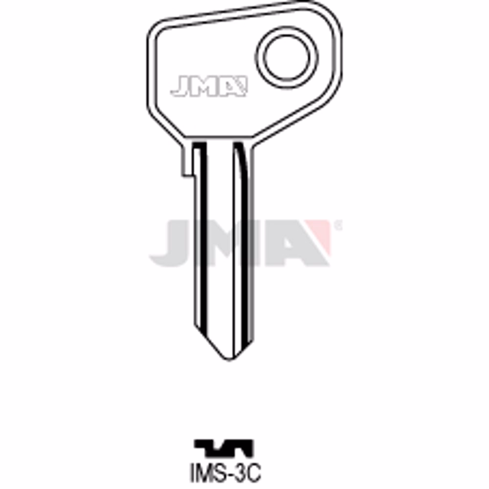 LLAVE JMA ACERO-C (IMS-3C)