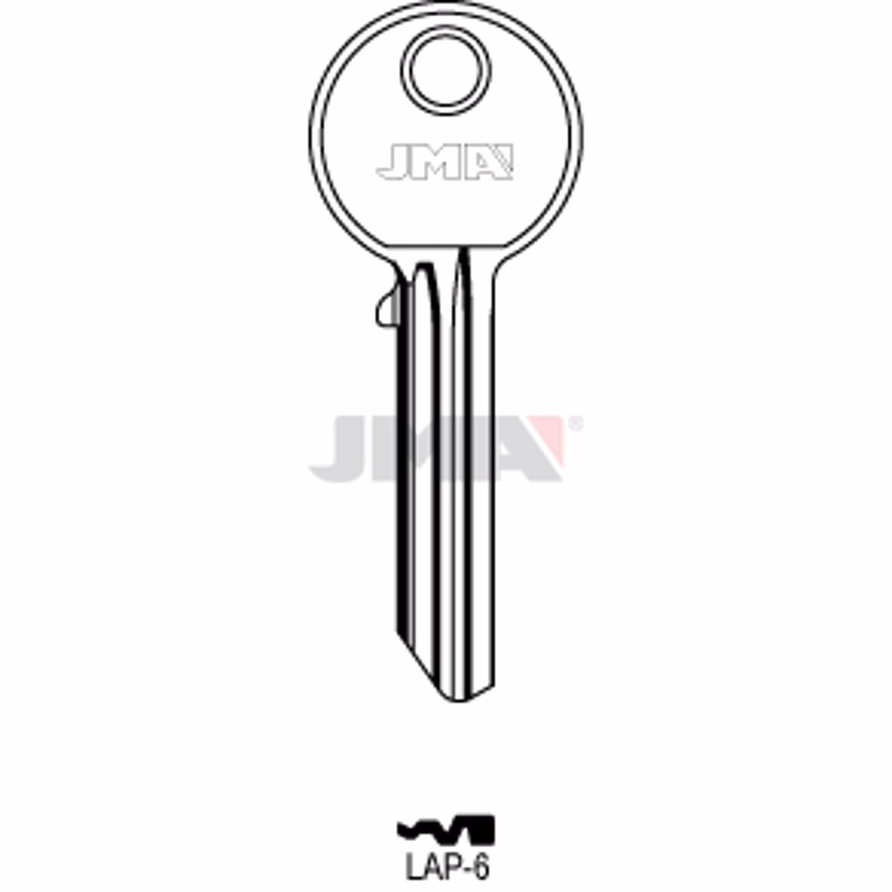 LLAVE JMA ACERO-C (LAP-6)