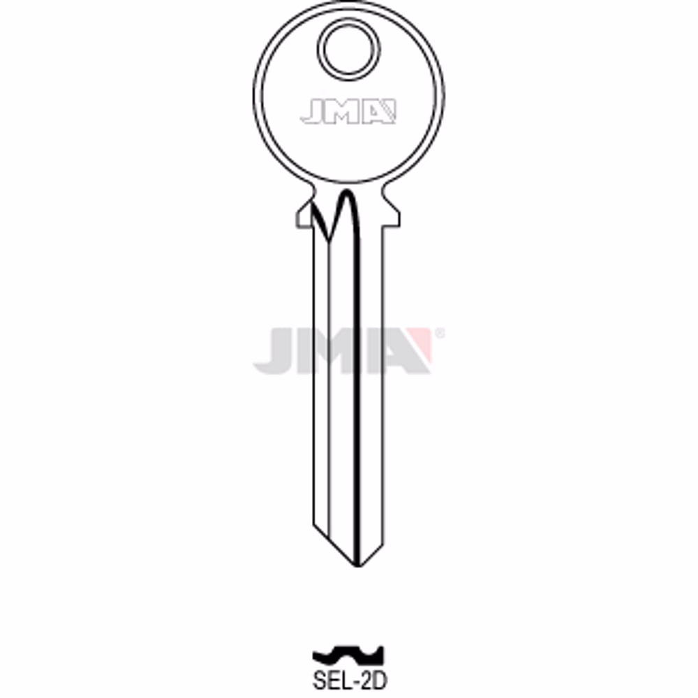 LLAVE JMA ACERO-C (SEL-2D)