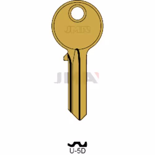 LLAVE JMA ALUMINIO (U-5D ORO)