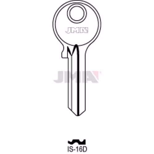 LLAVE JMA ACERO-C (IS-16D)