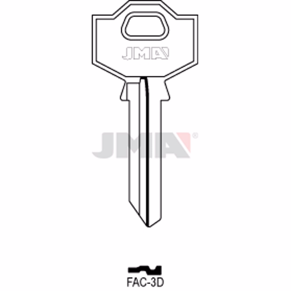 LLAVE JMA ACERO-B (FAC-3D)