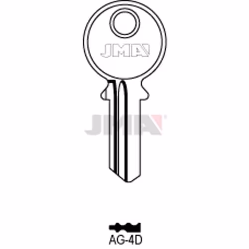 LLAVE JMA ACERO-C (AG-4D)