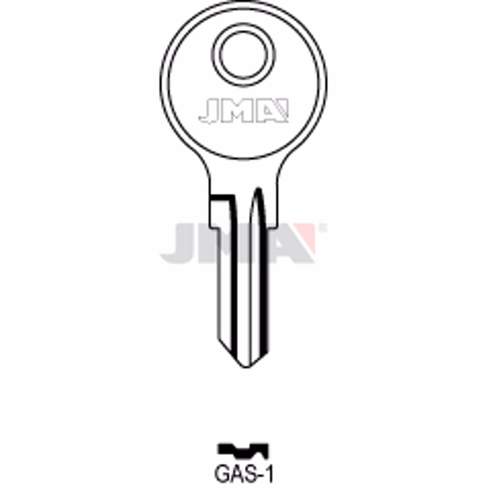 LLAVE JMA ACERO-C (GAS-1)