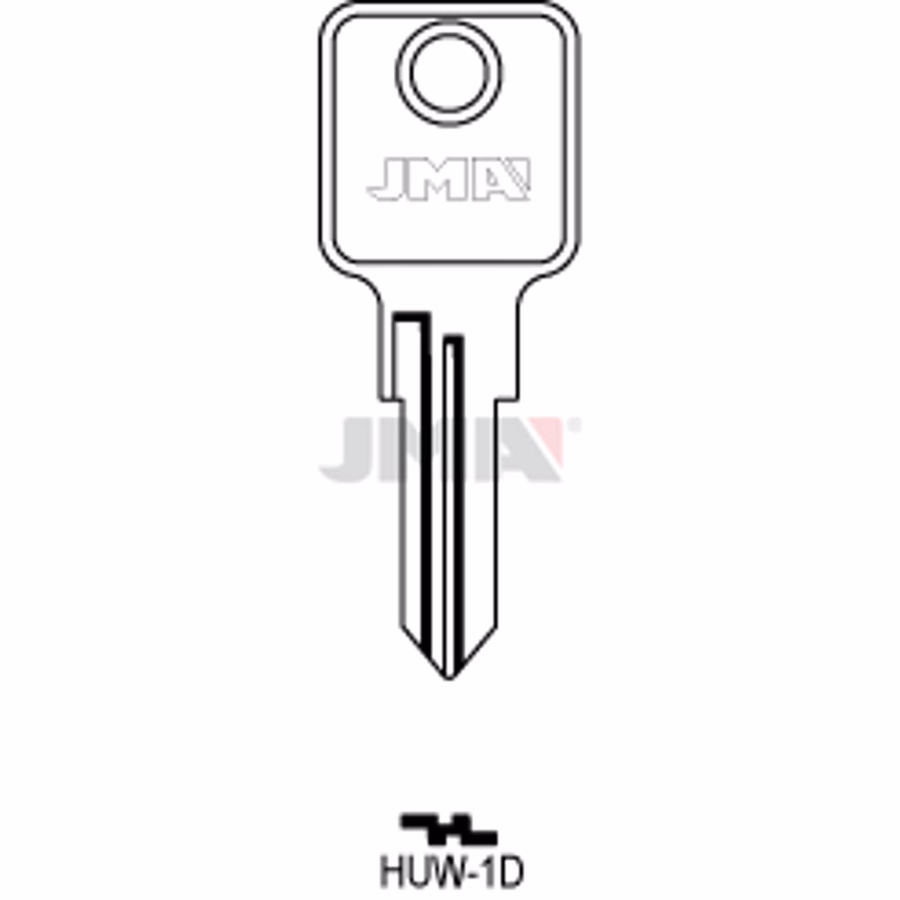 LLAVE JMA ACERO-C (HUW-1D)