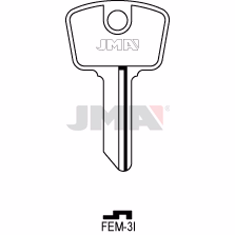 LLAVE JMA ACERO-C (FEM-3I)