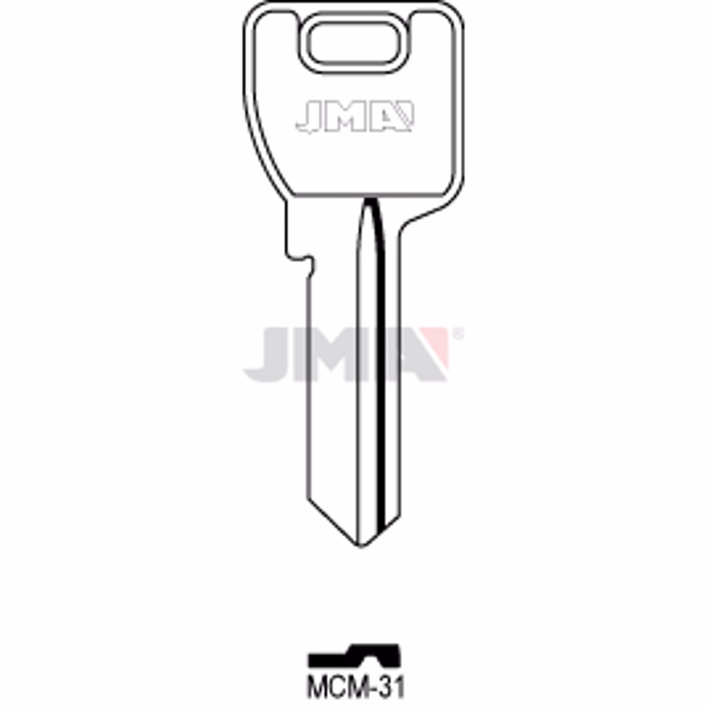 LLAVE JMA ACERO-A (MCM-31)