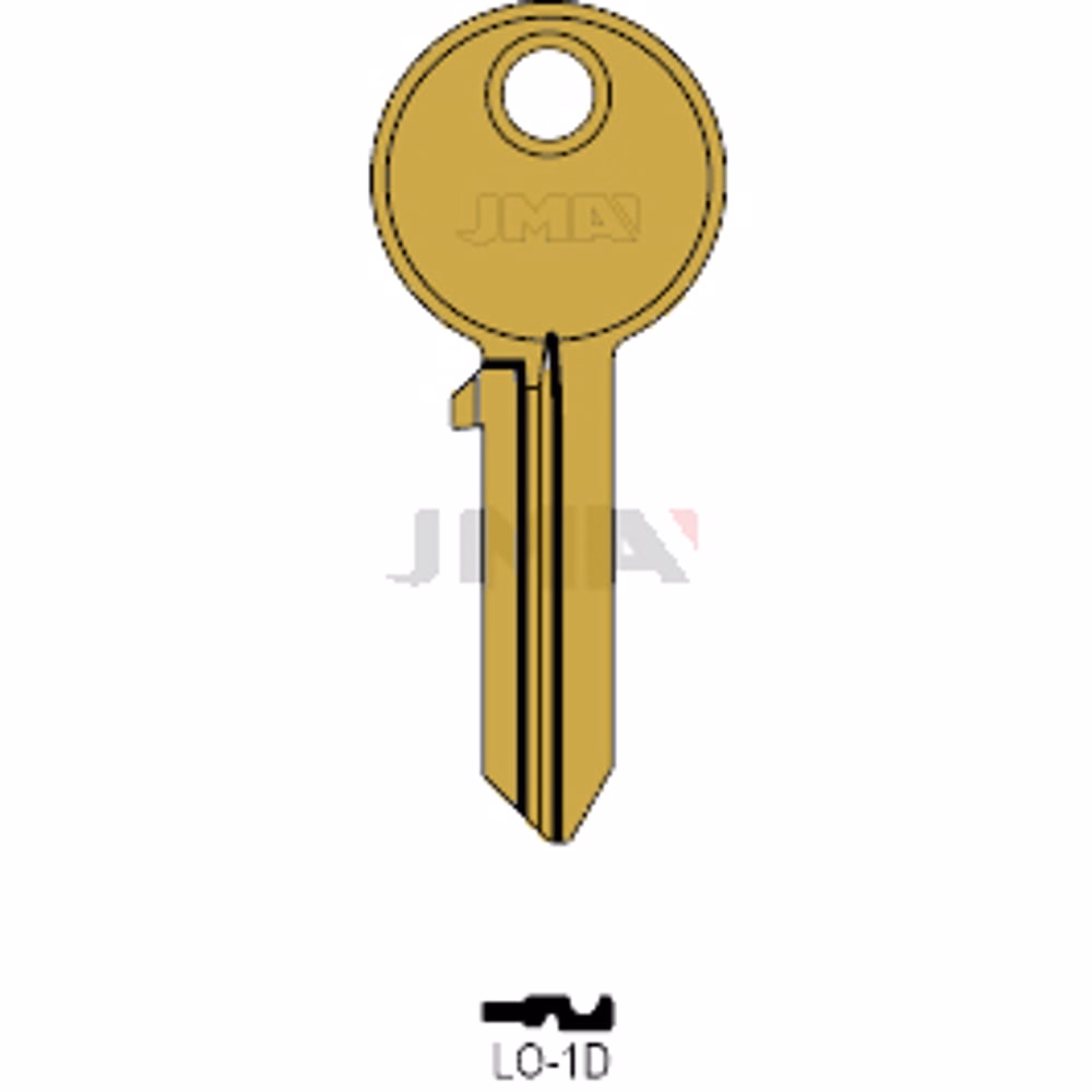 LLAVE JMA ALUMINIO (LO-1D ORO)