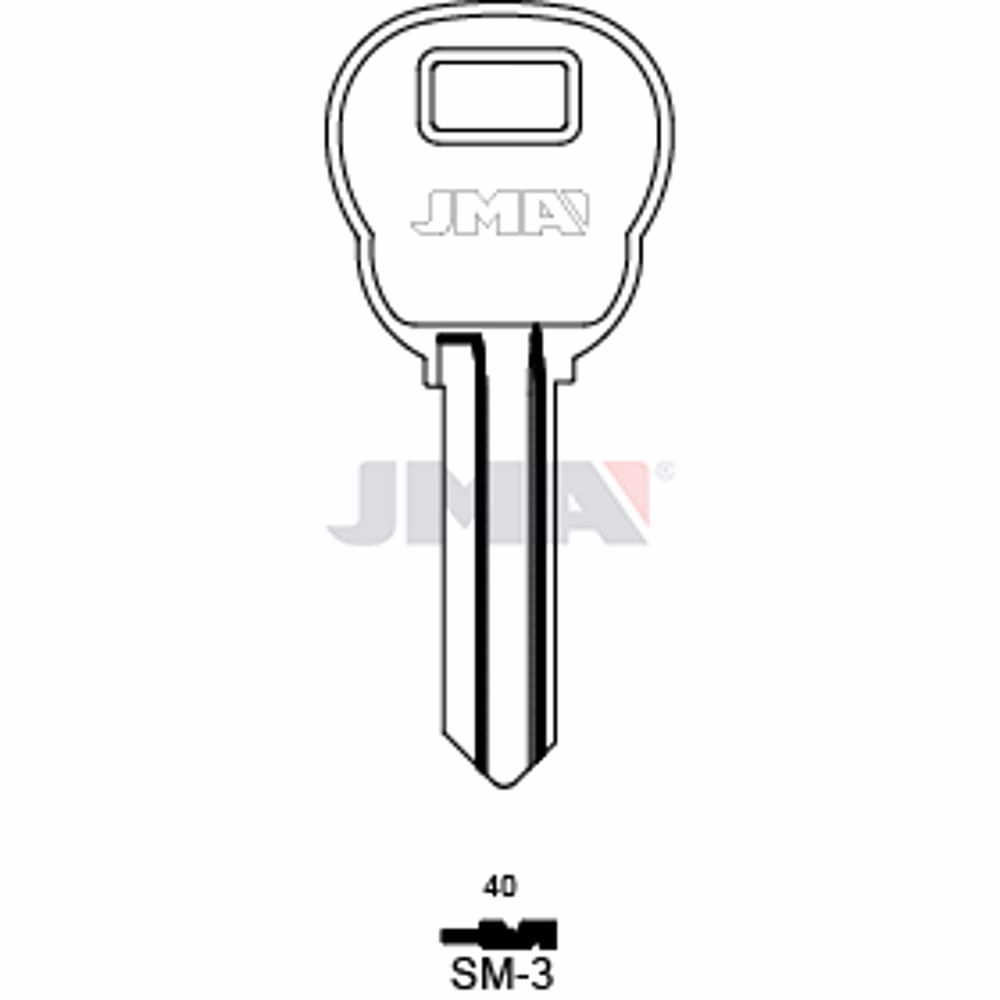 LLAVE JMA ACERO-C (SM-3)