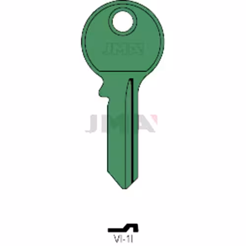 LLAVE JMA ALUMINIO (VI-1I VERDE)