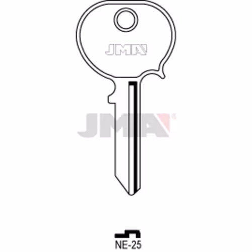 LLAVE JMA ACERO-C (NE-25)