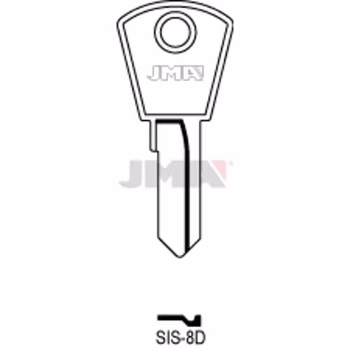 LLAVE JMA ACERO-C (SIS-8D)