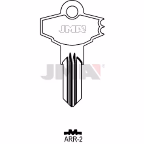 LLAVE JMA ACERO-C (ARR-2)