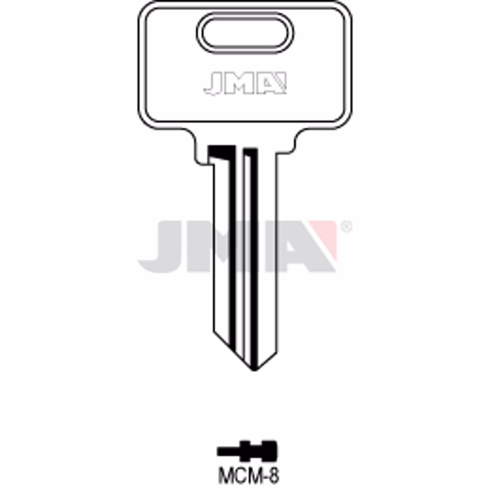 LLAVE JMA ACERO-B (MCM-8)