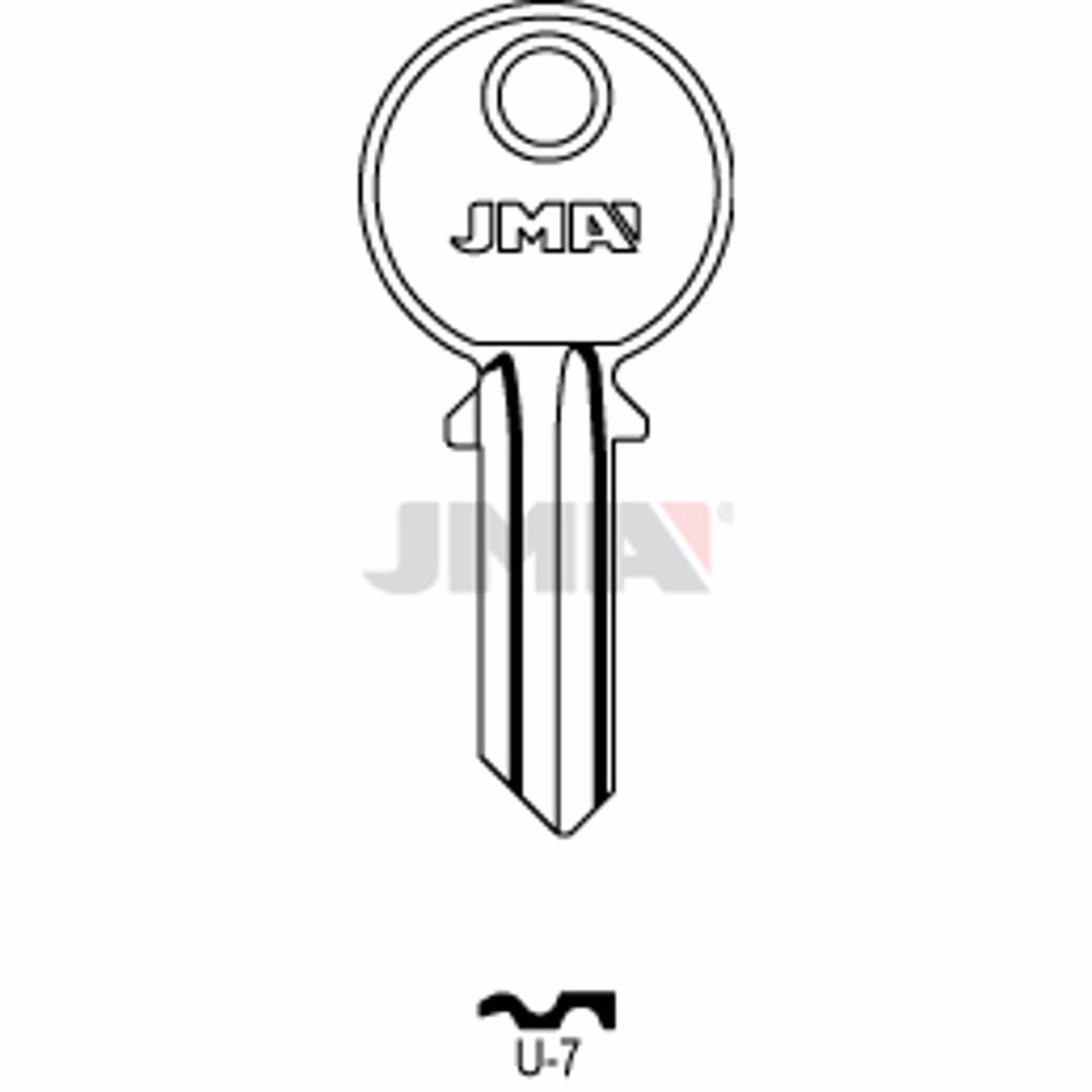 LLAVE JMA ACERO-C (U-7)