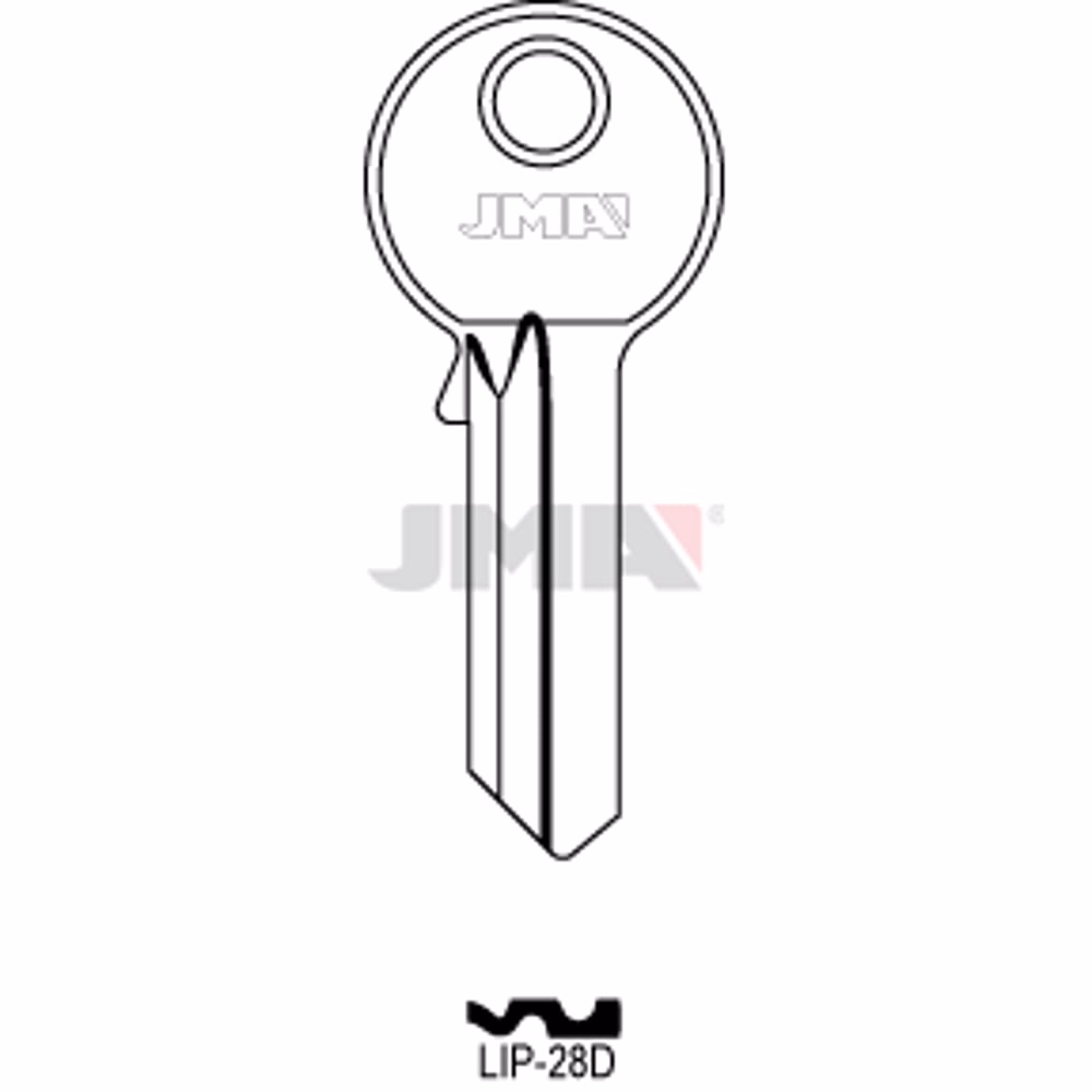 LLAVE JMA ACERO-C (LIP-28D)