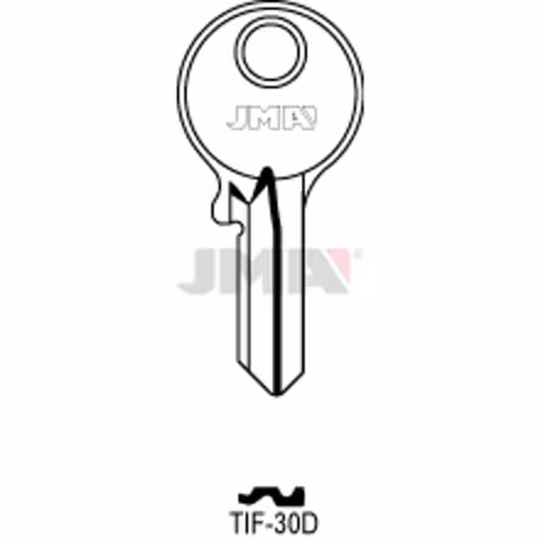 LLAVE JMA ACERO-B (TIF-30D)