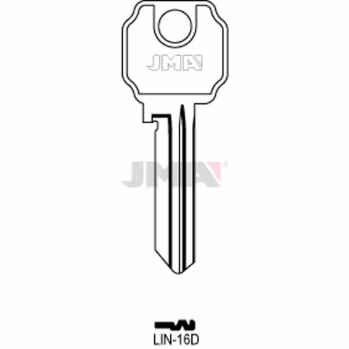 LLAVE JMA ACERO-B (LIN-16D)