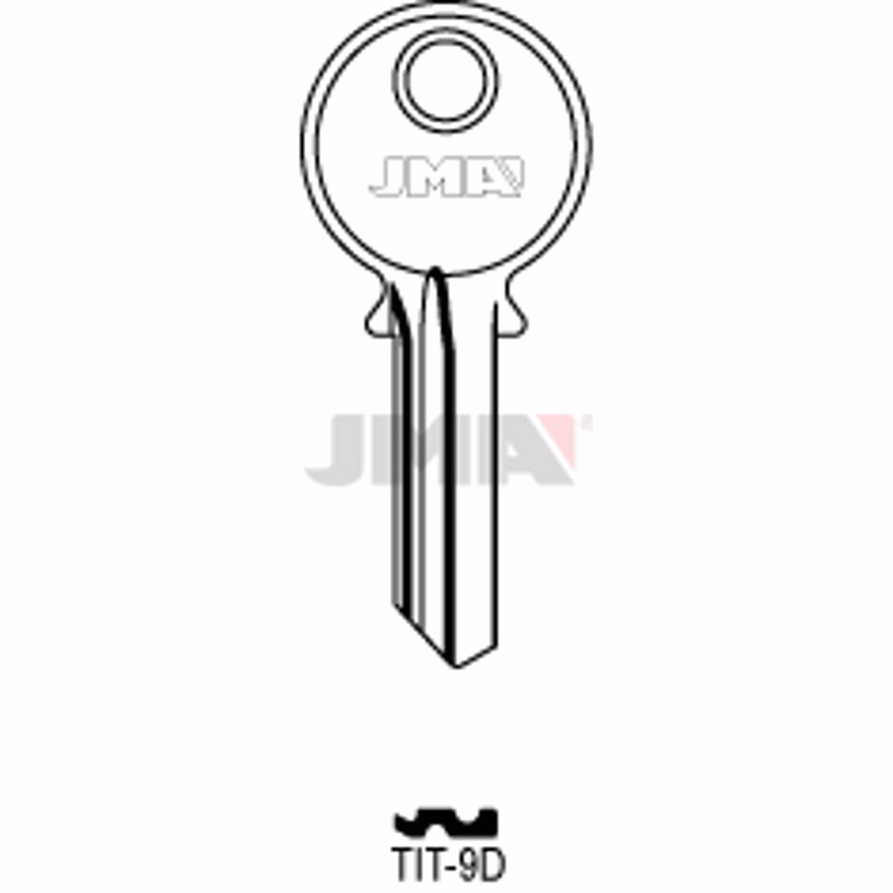 LLAVE JMA ACERO-C (TIT-9D)