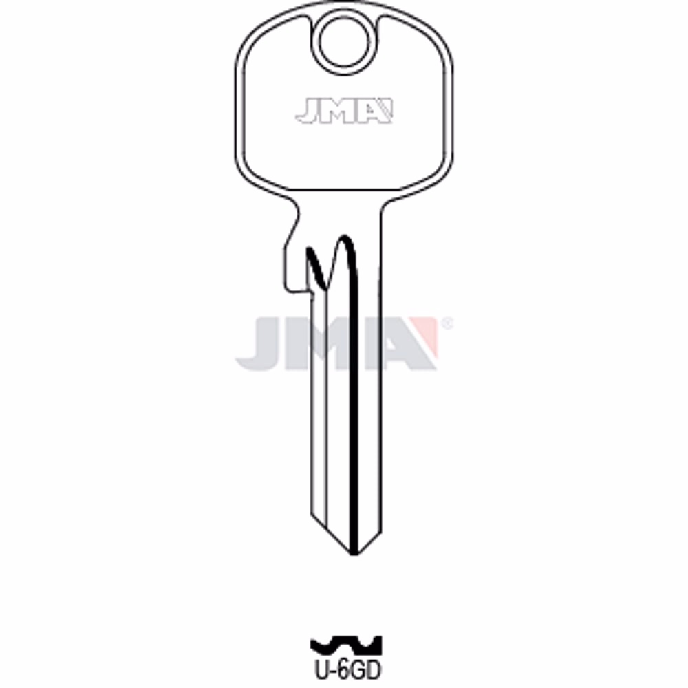 LLAVE JMA ACERO-C (U-6GD)