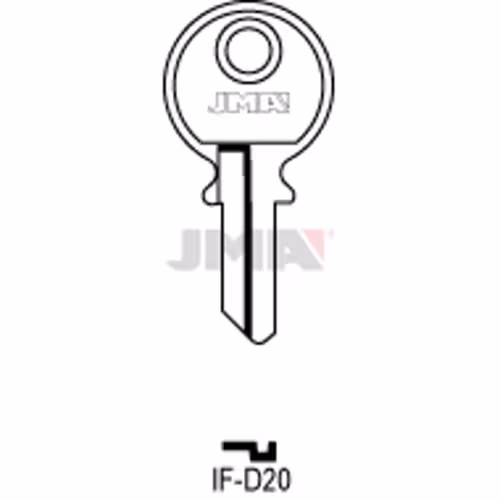 LLAVE JMA ACERO-B (IF-D20)