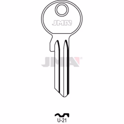 LLAVE JMA ACERO-C (U-21)
