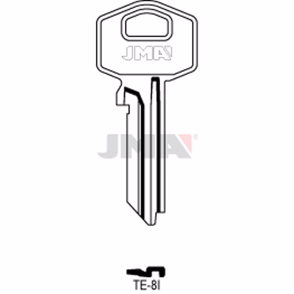 LLAVE JMA ACERO-A (TE-8I)