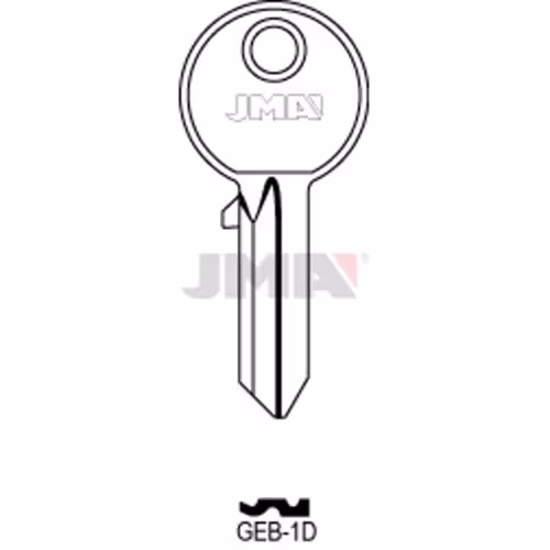 LLAVE JMA ACERO-C (GEB-1D)