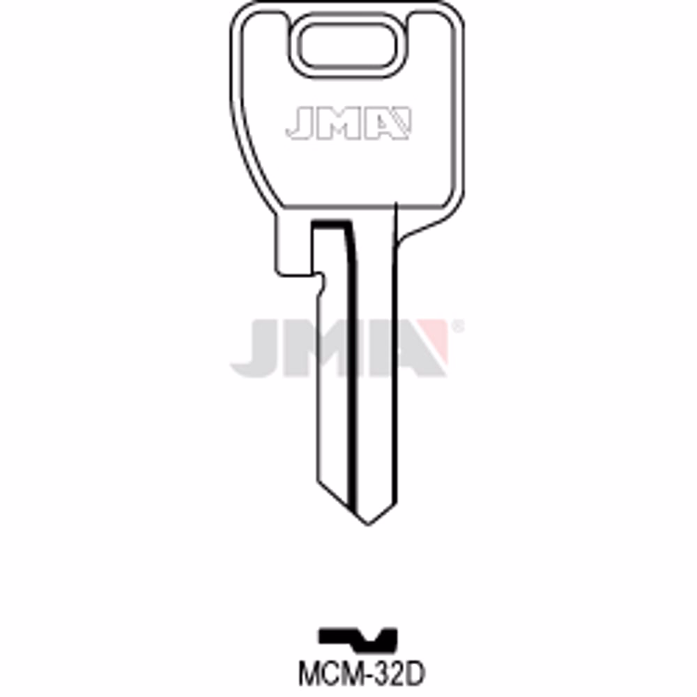 LLAVE JMA ACERO-A (MCM-32D)