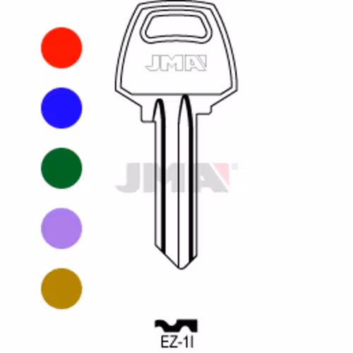LLAVE JMA ALUMINIO (EZ-1I SURTIDO)
