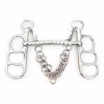 BOCADO COCHE BARCELONA EMBOCADURA ARCO 3 AROS CON CADNILLA INOXIDABLE
