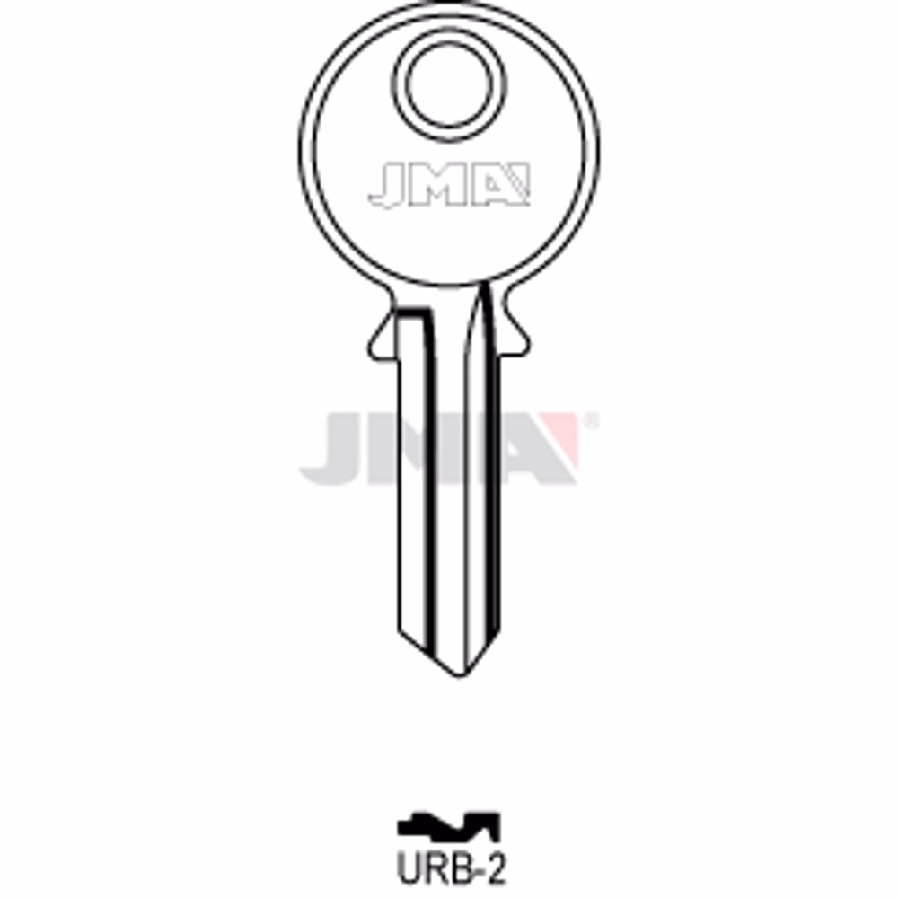 LLAVE JMA ACERO-C (URB-2)