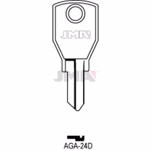 LLAVE JMA ACERO-B (AGA-24D)