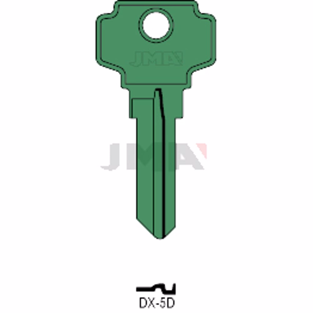 LLAVE JMA ALUMINIO (DX-5D VERDE)