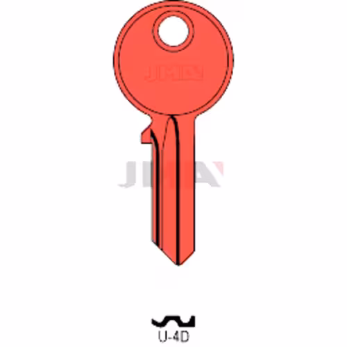 LLAVE JMA ALUMINIO (U-4D ROJO)