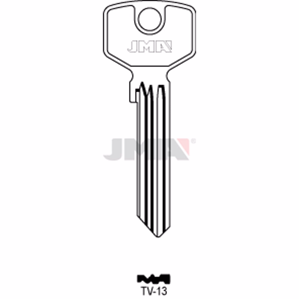 LLAVE JMA ACERO-C (TV-13)