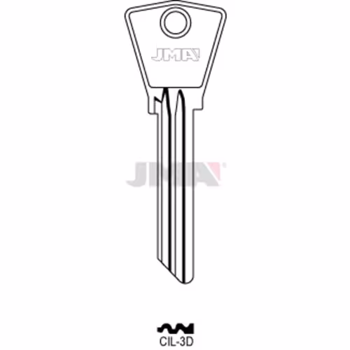 LLAVE JMA ACERO-C (CIL-3D)