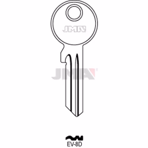 LLAVE JMA ACERO-C (EV-8D)