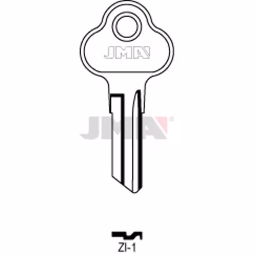 LLAVE JMA ACERO-C (ZI-1)