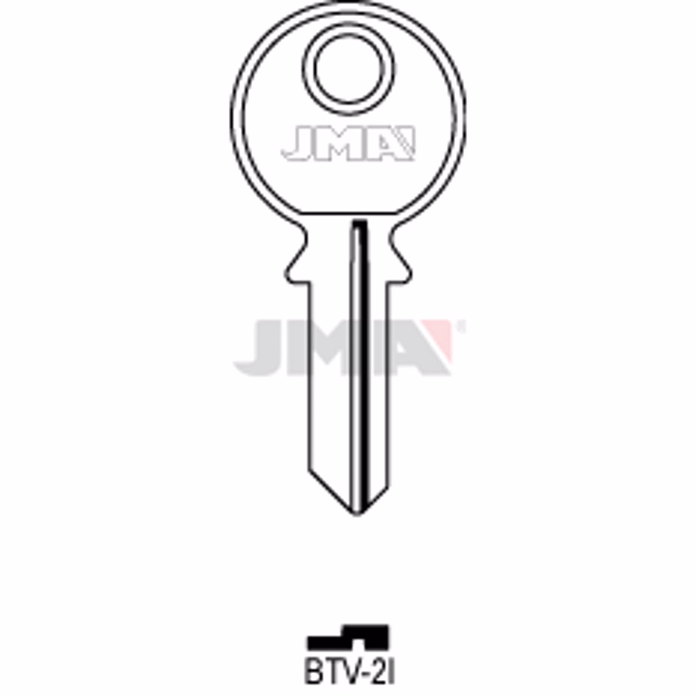 LLAVE JMA ACERO-B (BTV-2I)