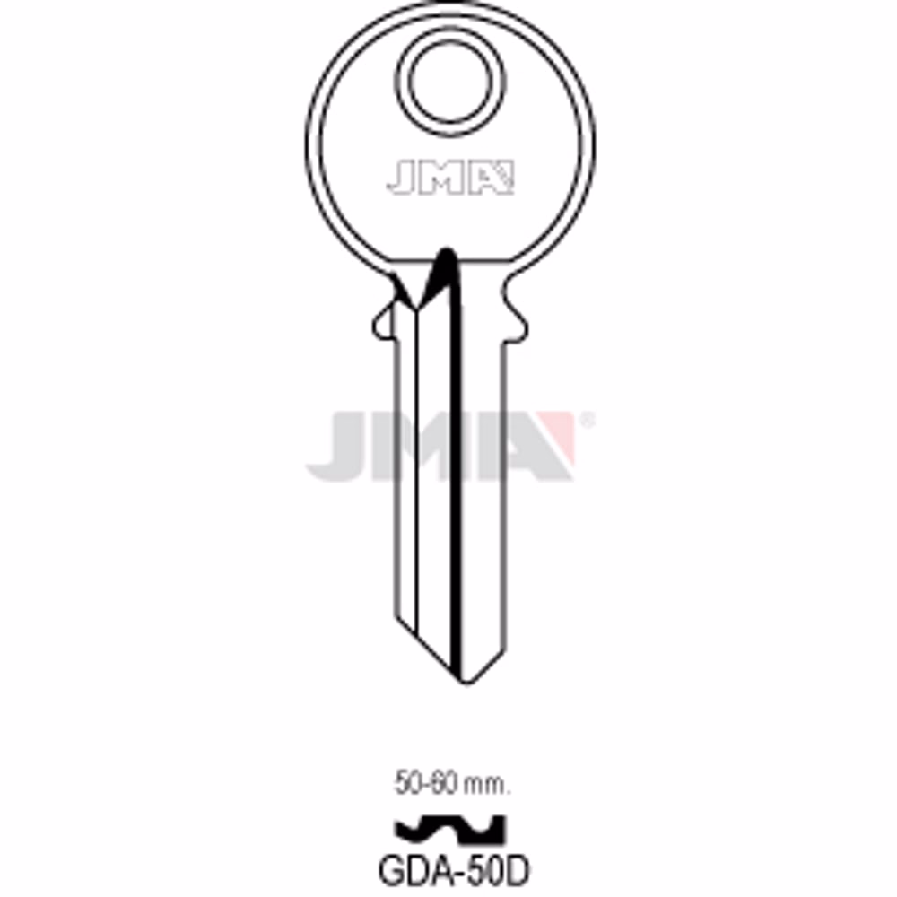 LLAVE JMA ACERO-C (GDA-50D)