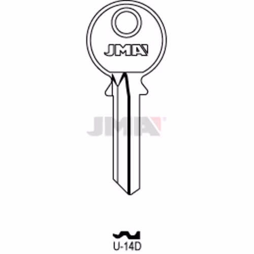 LLAVE JMA ACERO-C (U-14D)