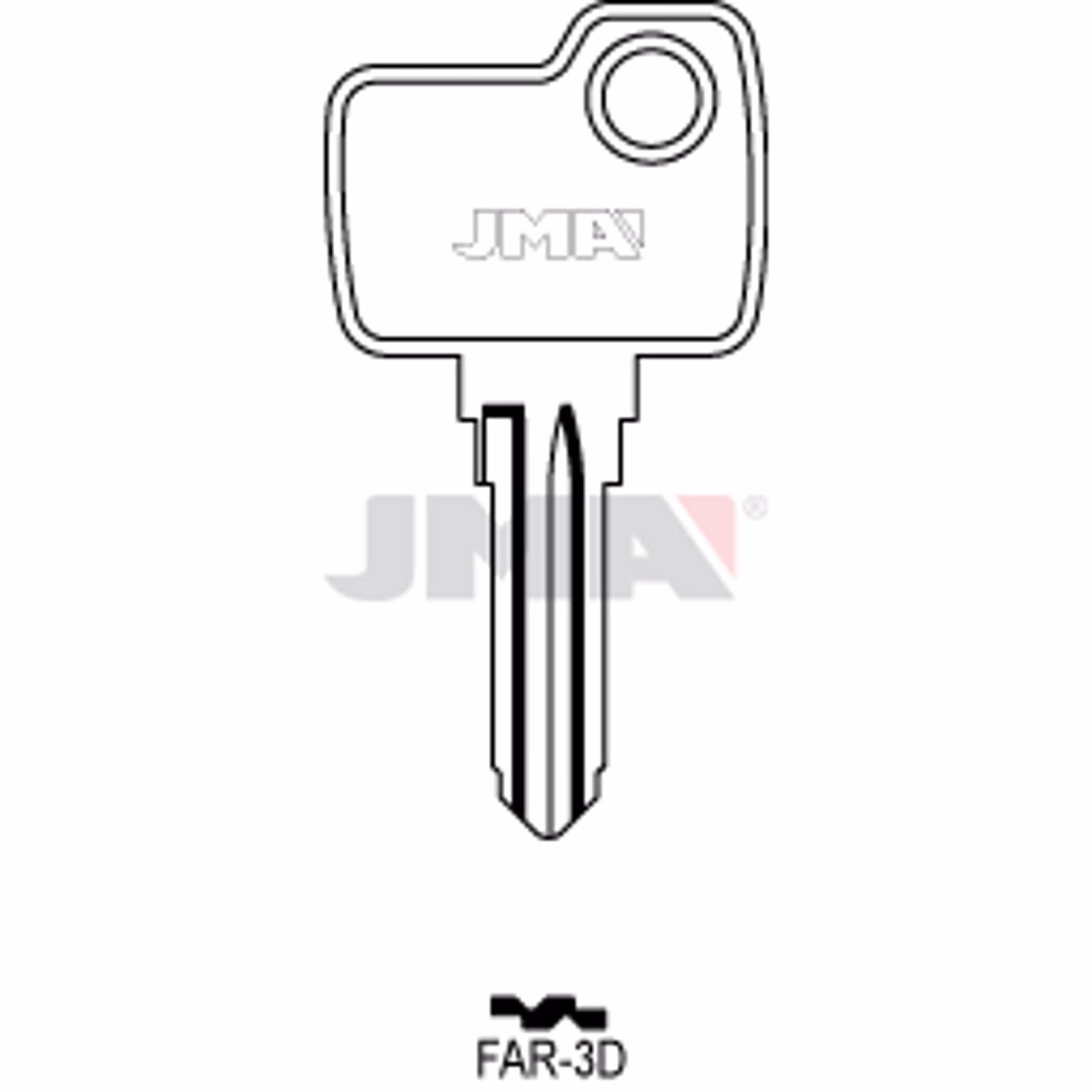 LLAVE JMA ACERO-C (FAR-3D)