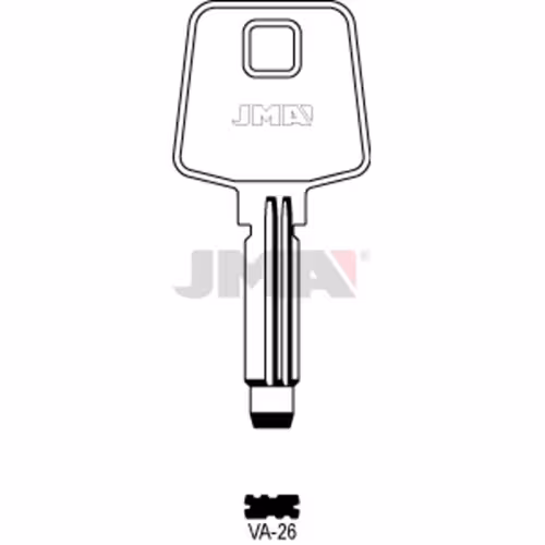 LLAVE JMA ALPACA SEGURIDAD (VA-26)