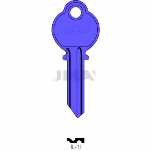 LLAVE JMA ALUMINIO (IL-1I AZUL)
