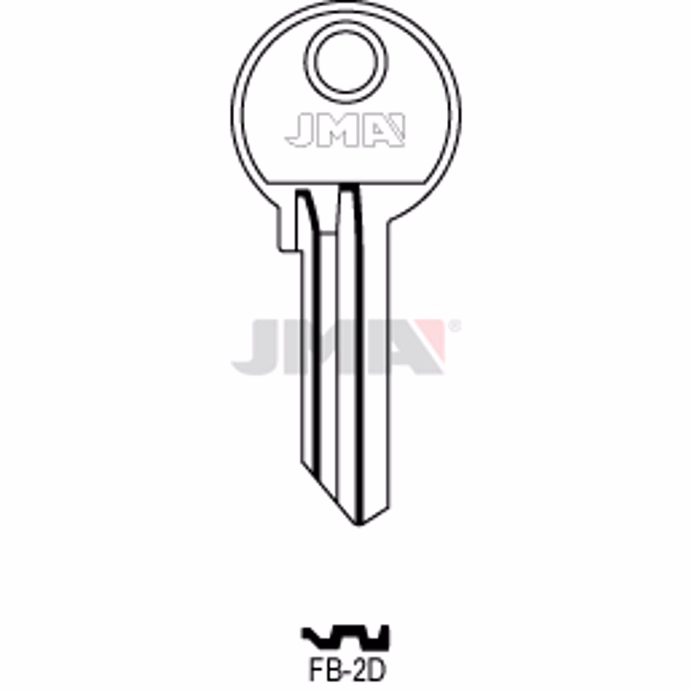 LLAVE JMA ACERO-C (FB-2D)