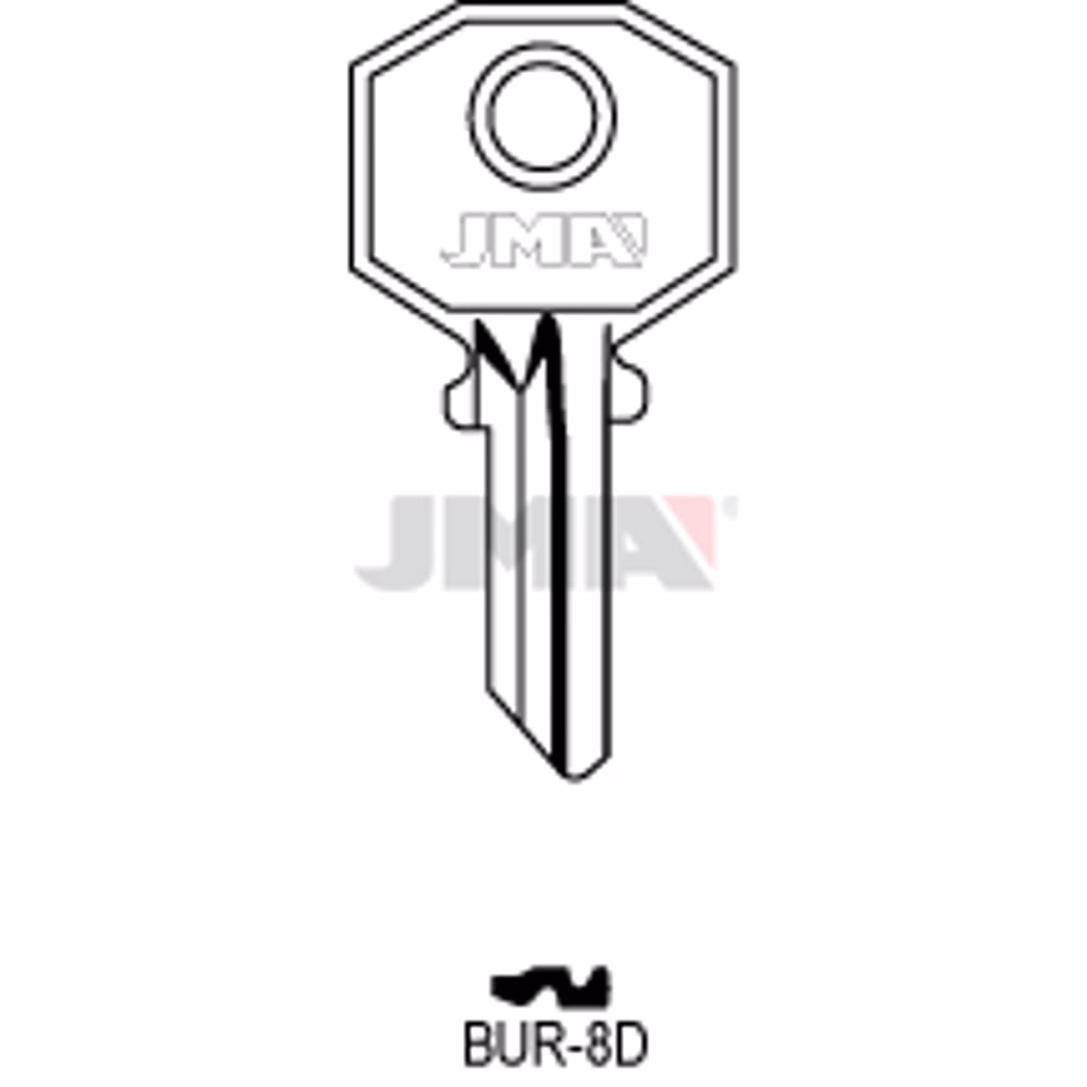 LLAVE JMA ACERO-C (BUR-8D)